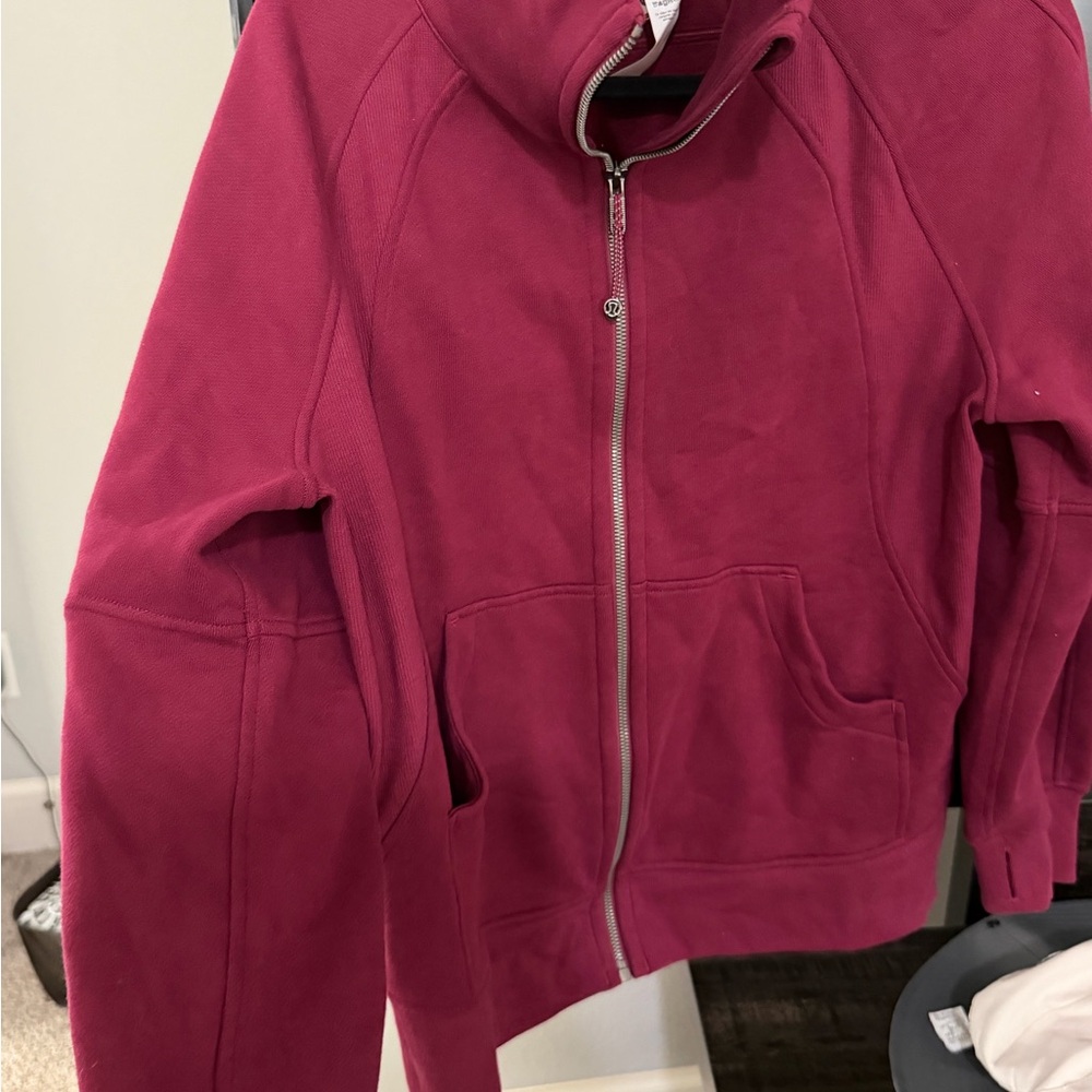 Lululemon Athletica Deep Luxe Scuba Oversized Funnel-Neck Jacket - Picture 3 of 5